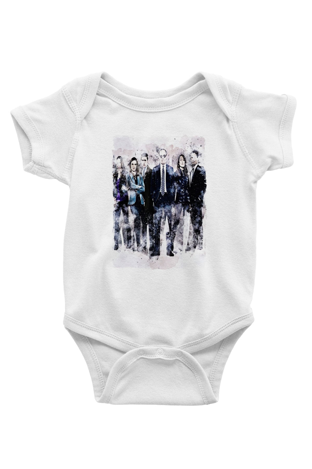 Agents of S.H.I.E.L.D. Beyaz Bebek Body - Zıbın