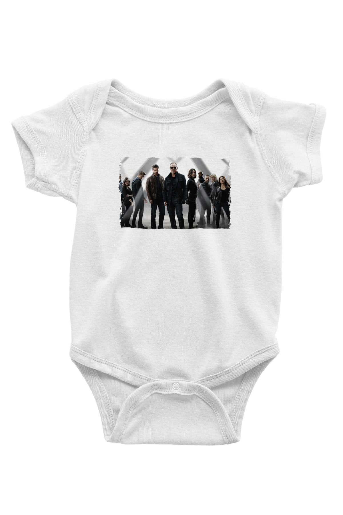 Agents of S.H.I.E.L.D. Beyaz Bebek Body - Zıbın