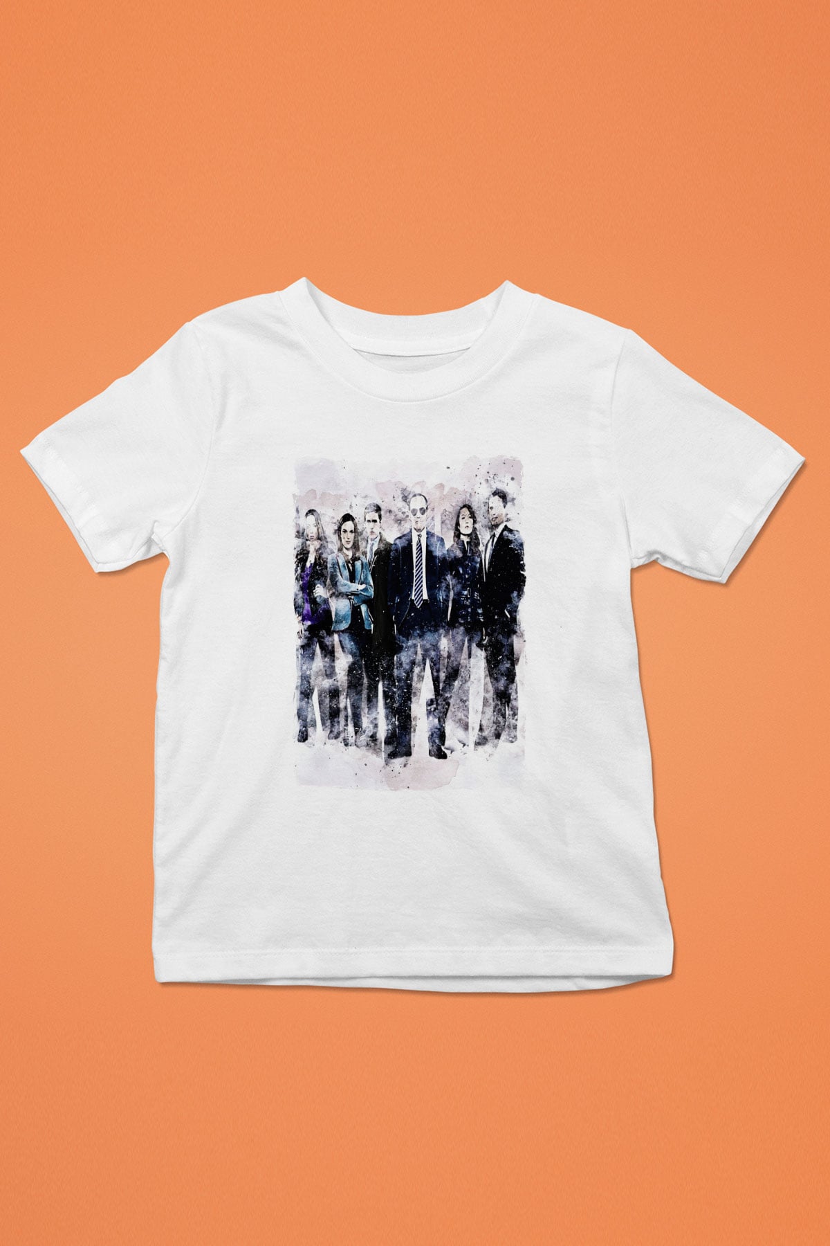 Agents of S.H.I.E.L.D. Beyaz Unisex Çocuk Tişört