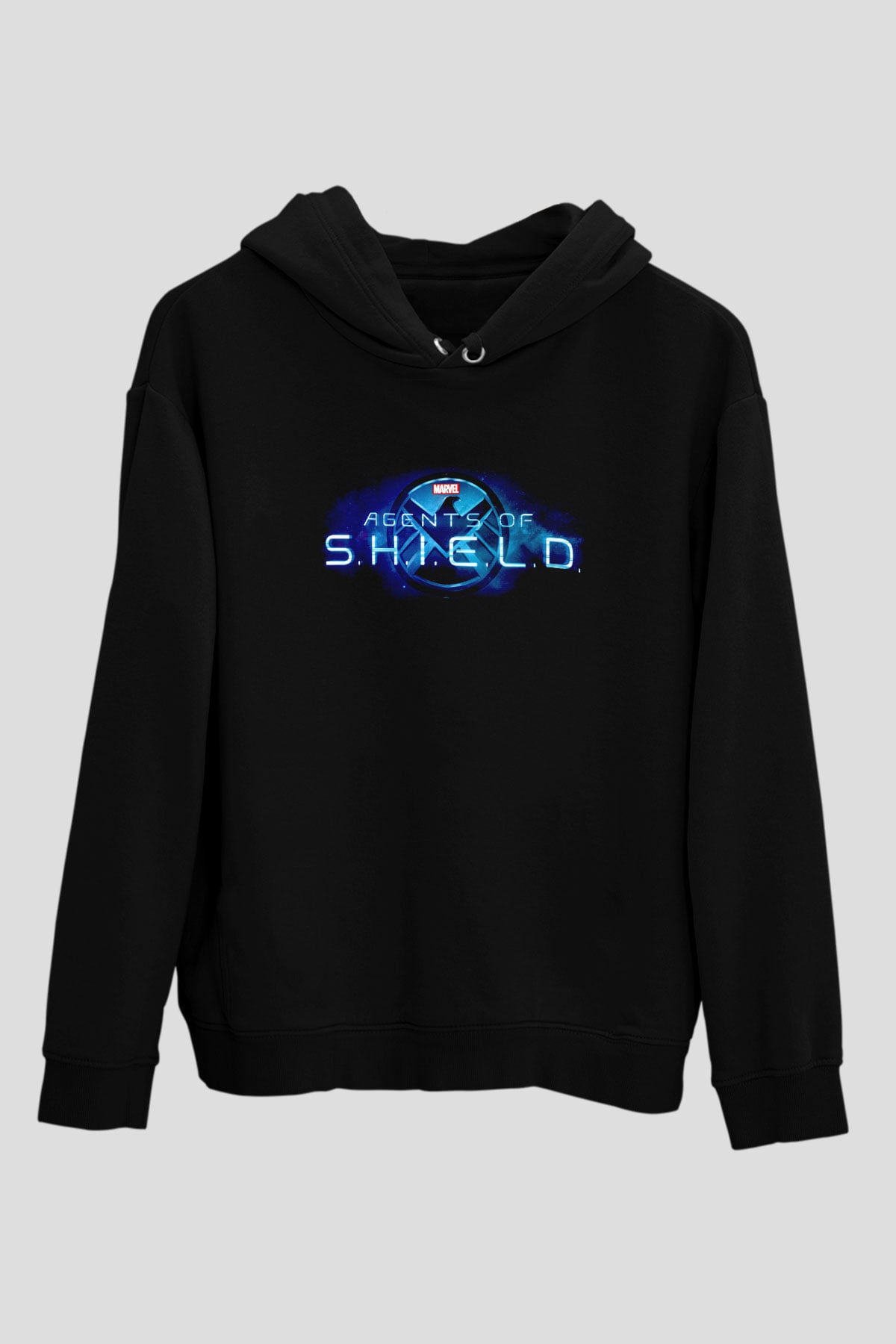 Agents of S.H.I.E.L.D. Siyah Unisex Hoodie