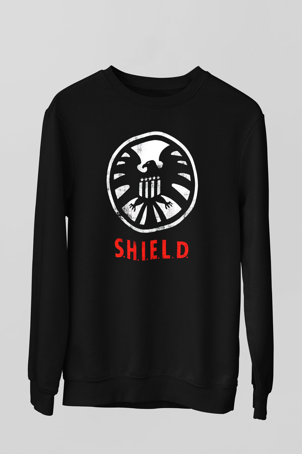 Agents of S.H.I.E.L.D. Siyah Unisex Sweatshirt