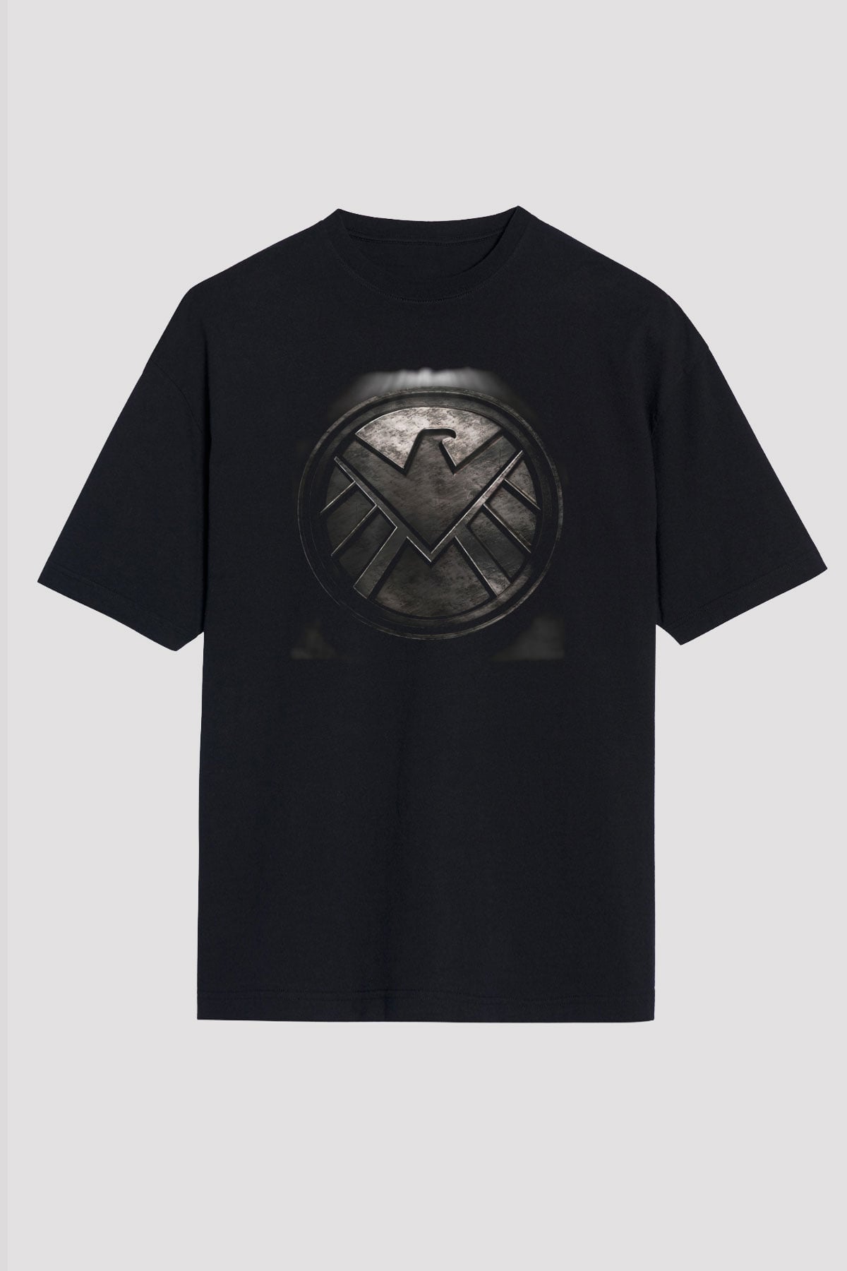 Agents of S.H.I.E.L.D. Siyah Unisex Tişört T-Shirt