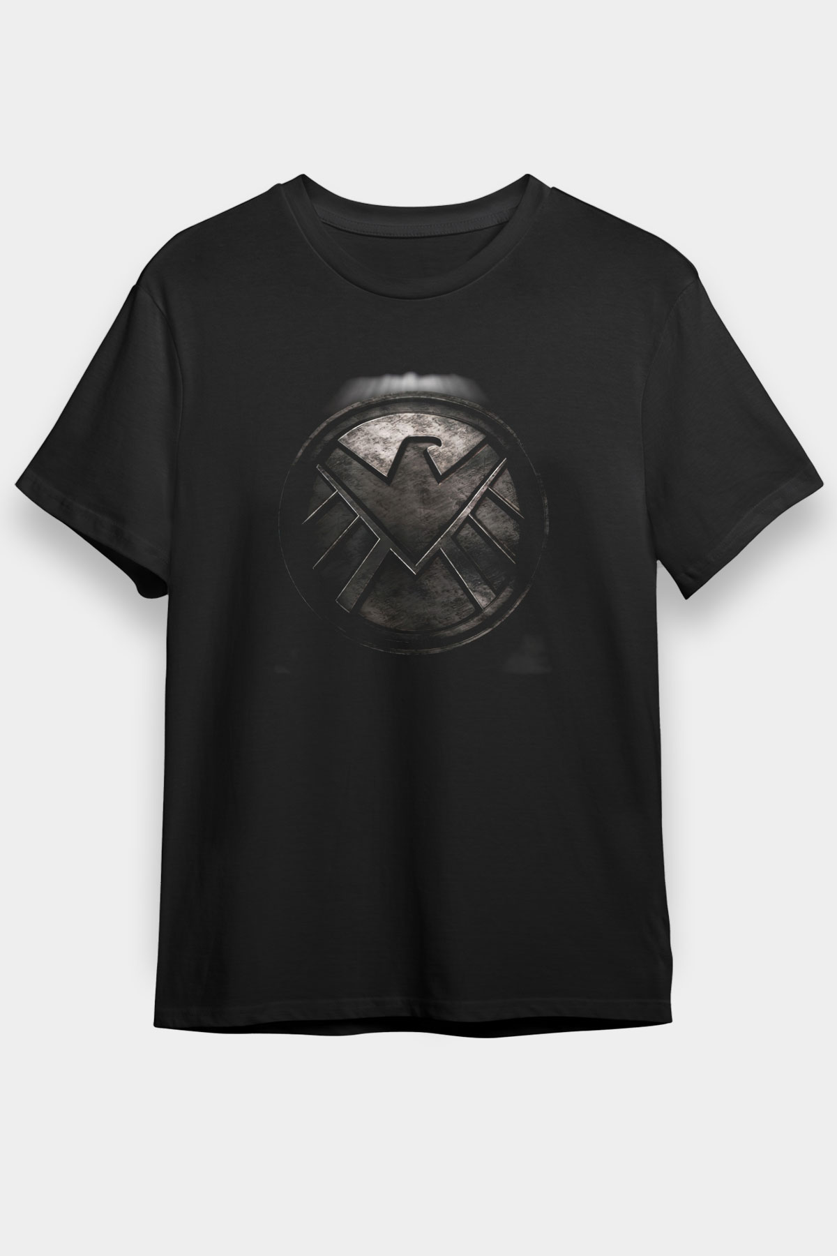 Agents of S.H.I.E.L.D. Siyah Unisex Tişört T-Shirt