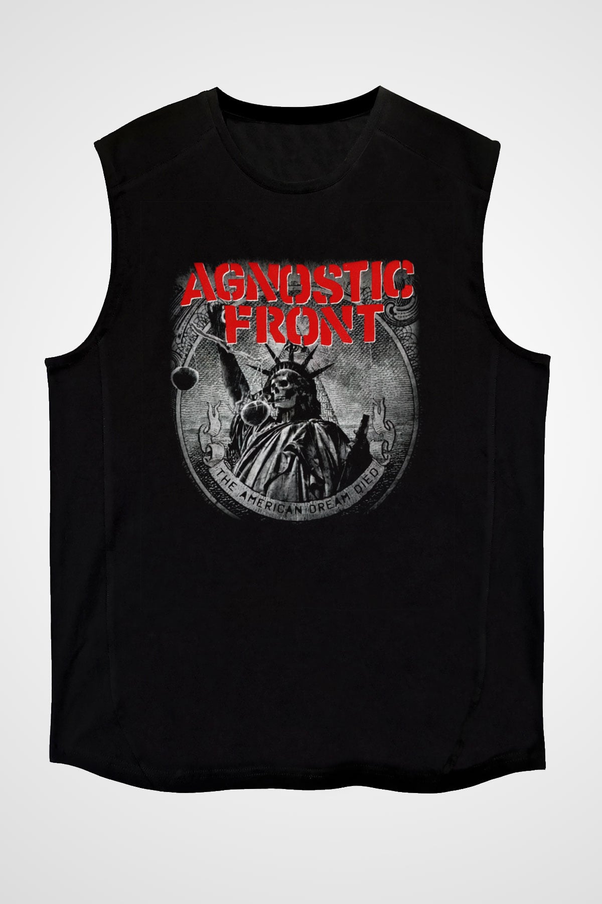 Agnostic Front Siyah Unisex Kolsuz Tişört