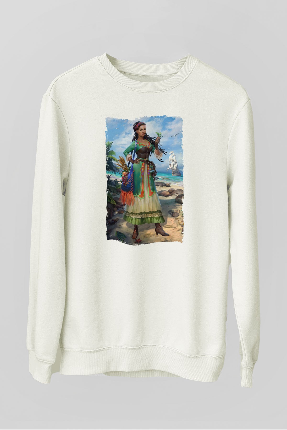 Agronomist Beyaz Unisex Sweatshirt