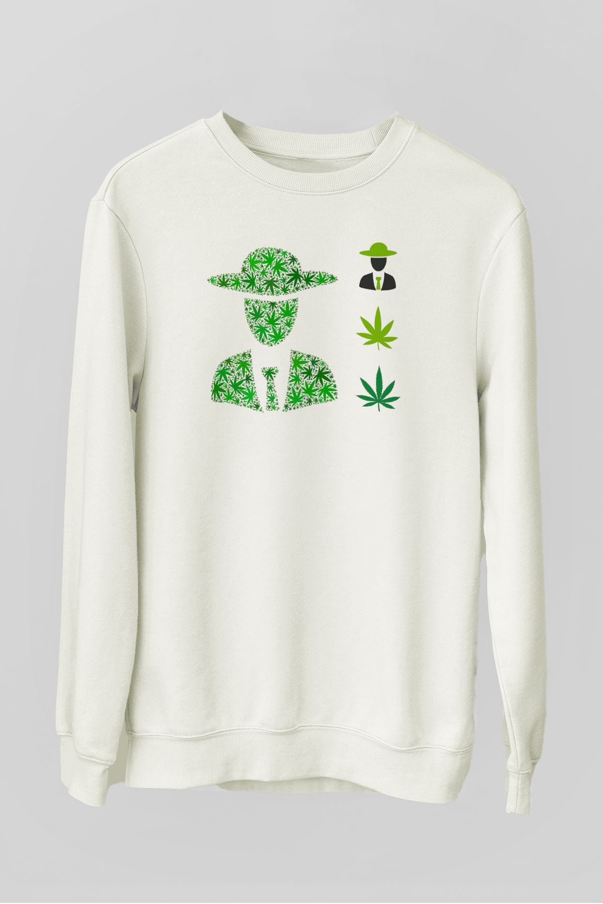 Agronomist Beyaz Unisex Sweatshirt