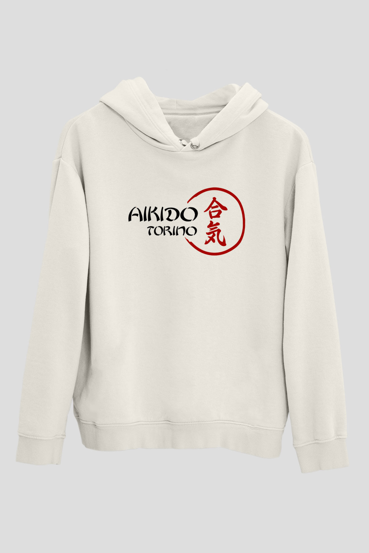 Aikido Beyaz Unisex Hoodie
