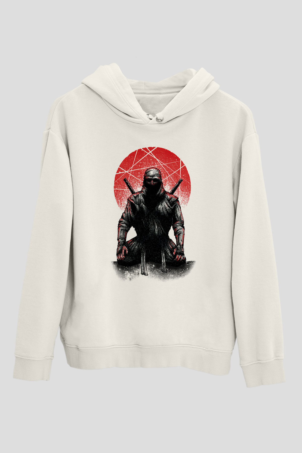 Aikido Beyaz Unisex Hoodie