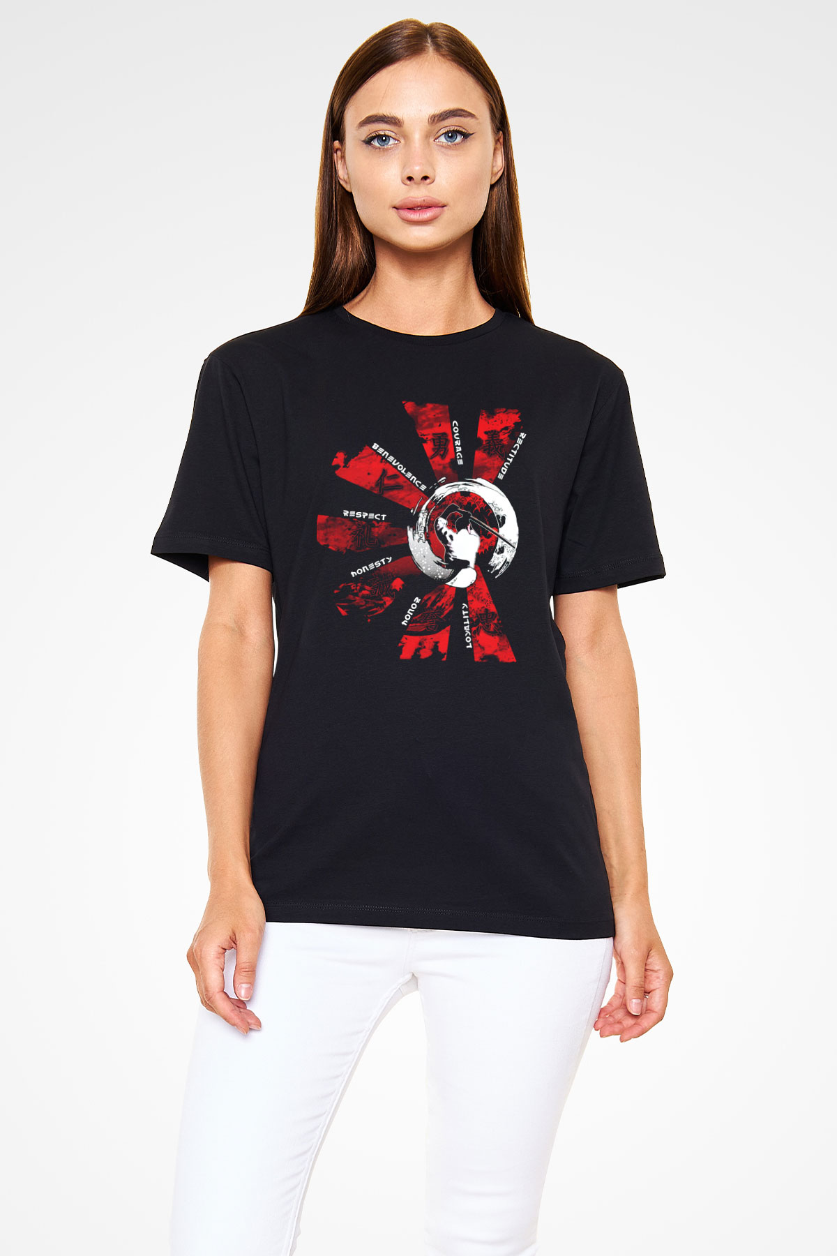 Aikido Siyah Unisex Tişört T-Shirt - TişörtFabrikası