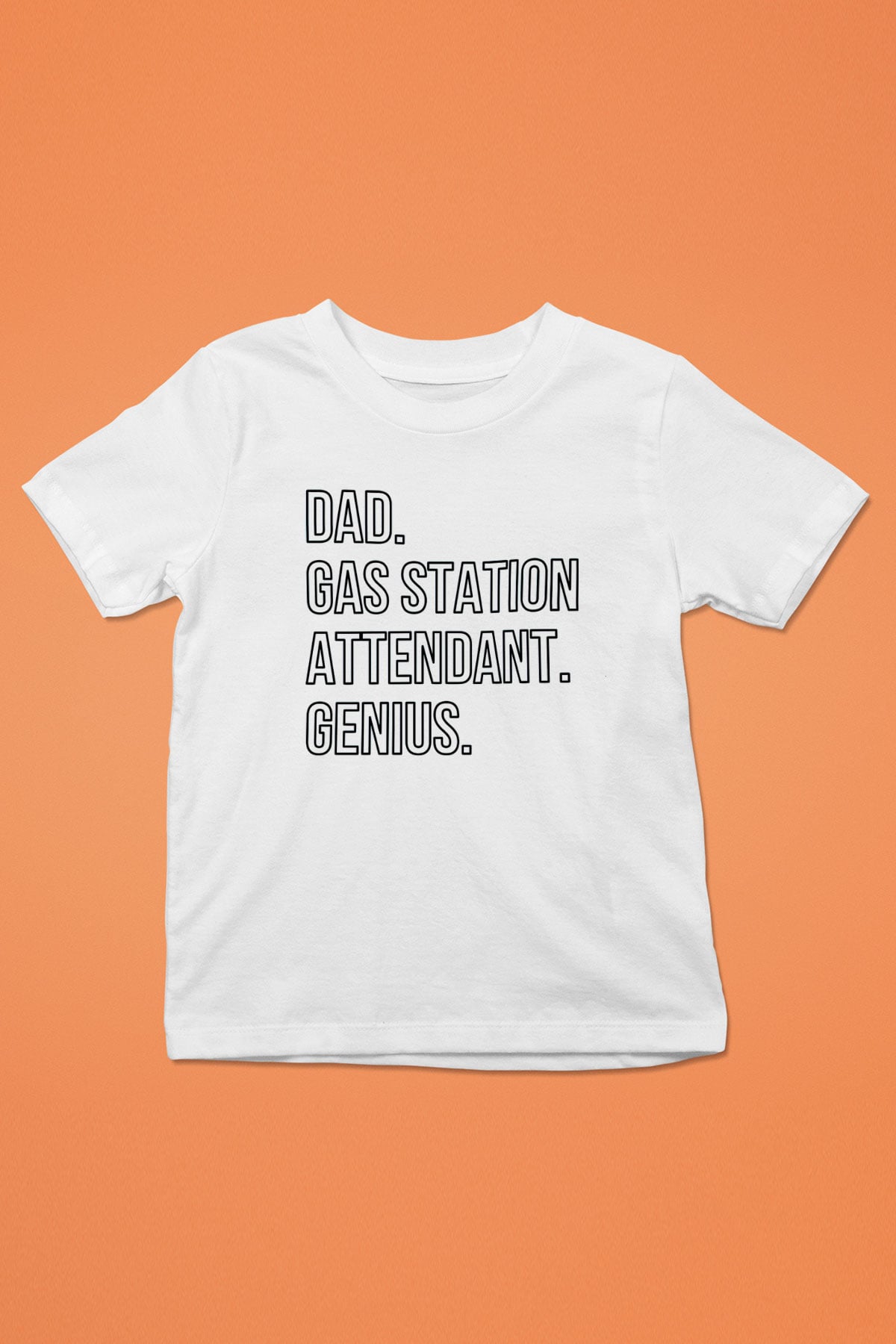 Akaryakıt Beyaz Unisex Çocuk Tişört