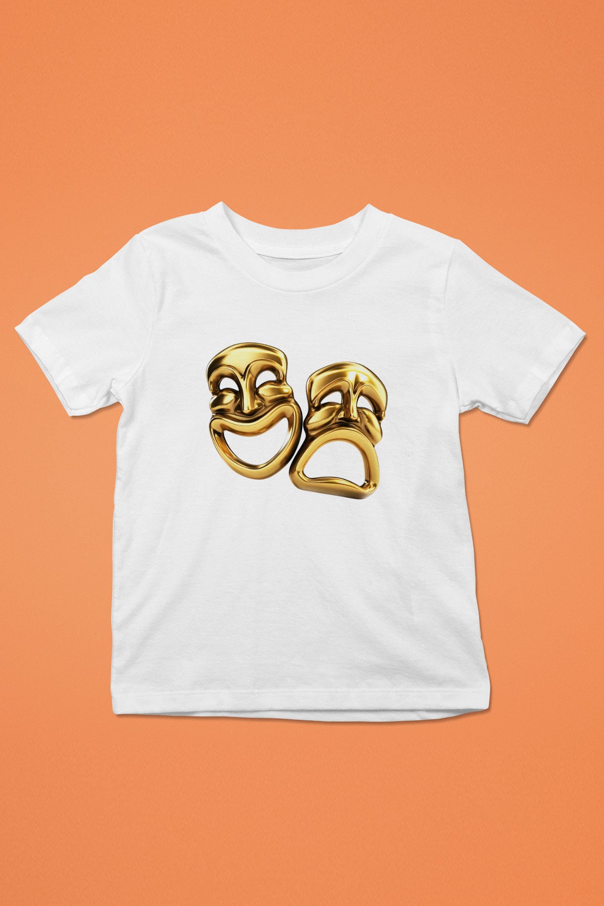 Aktör Baskılı Beyaz Unisex Çocuk Tişört