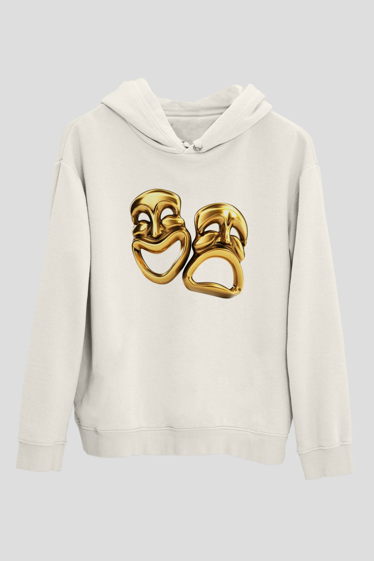 Aktör Beyaz Unisex Hoodie