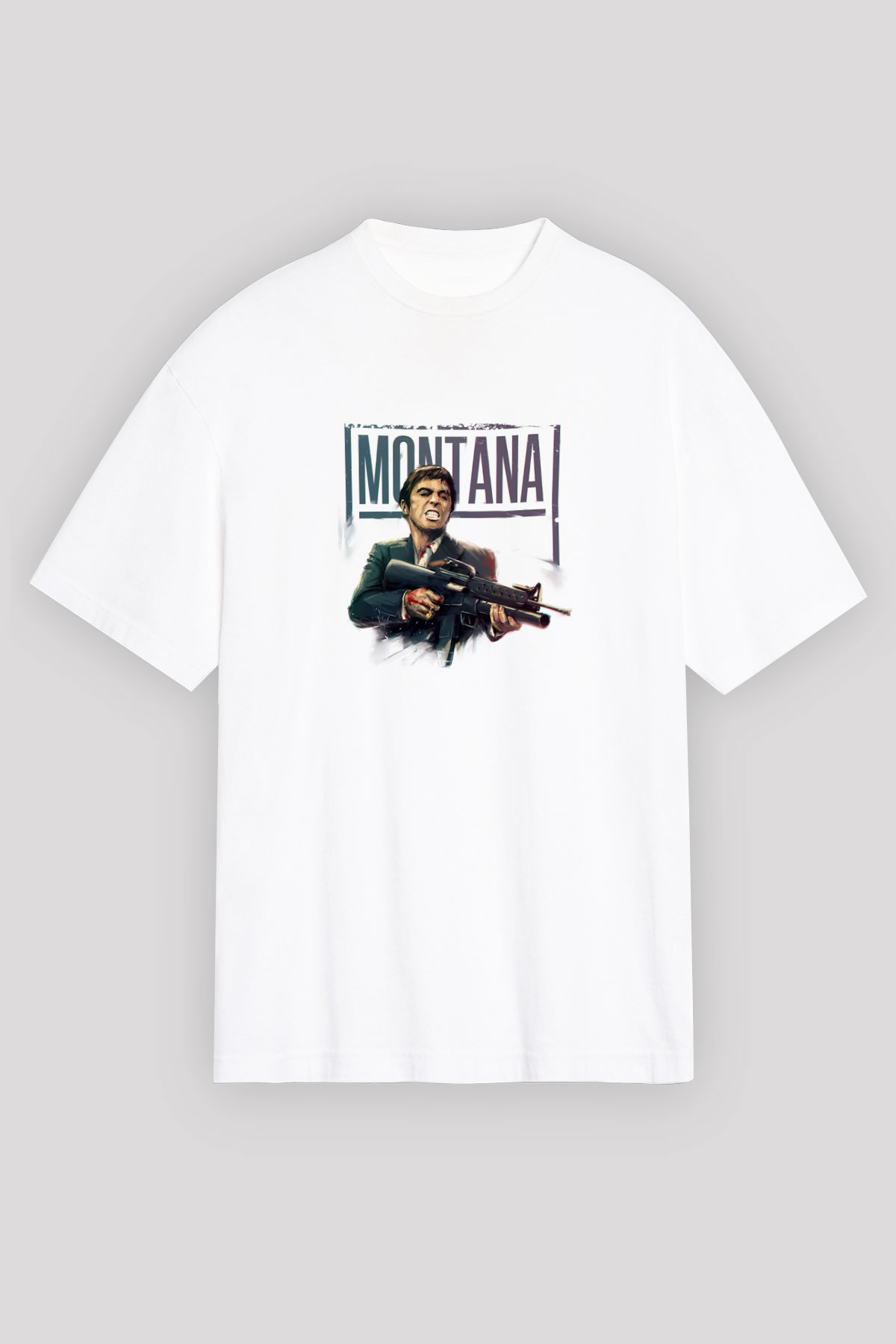 Al Pacino Unisex Baskılı Beyaz Tişört