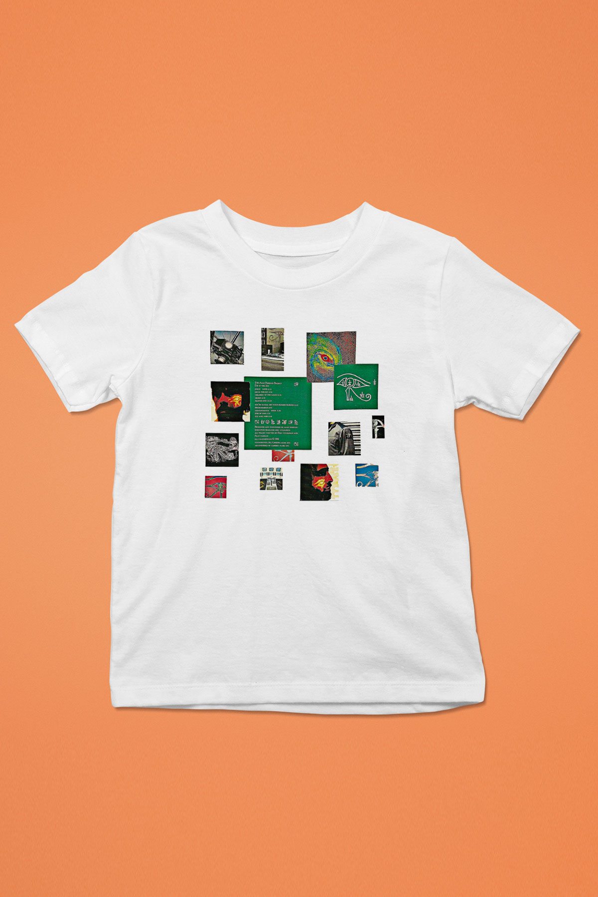 Alan Persons Project Baskılı Beyaz Unisex Beyaz Çocuk Tişört - Tshirt