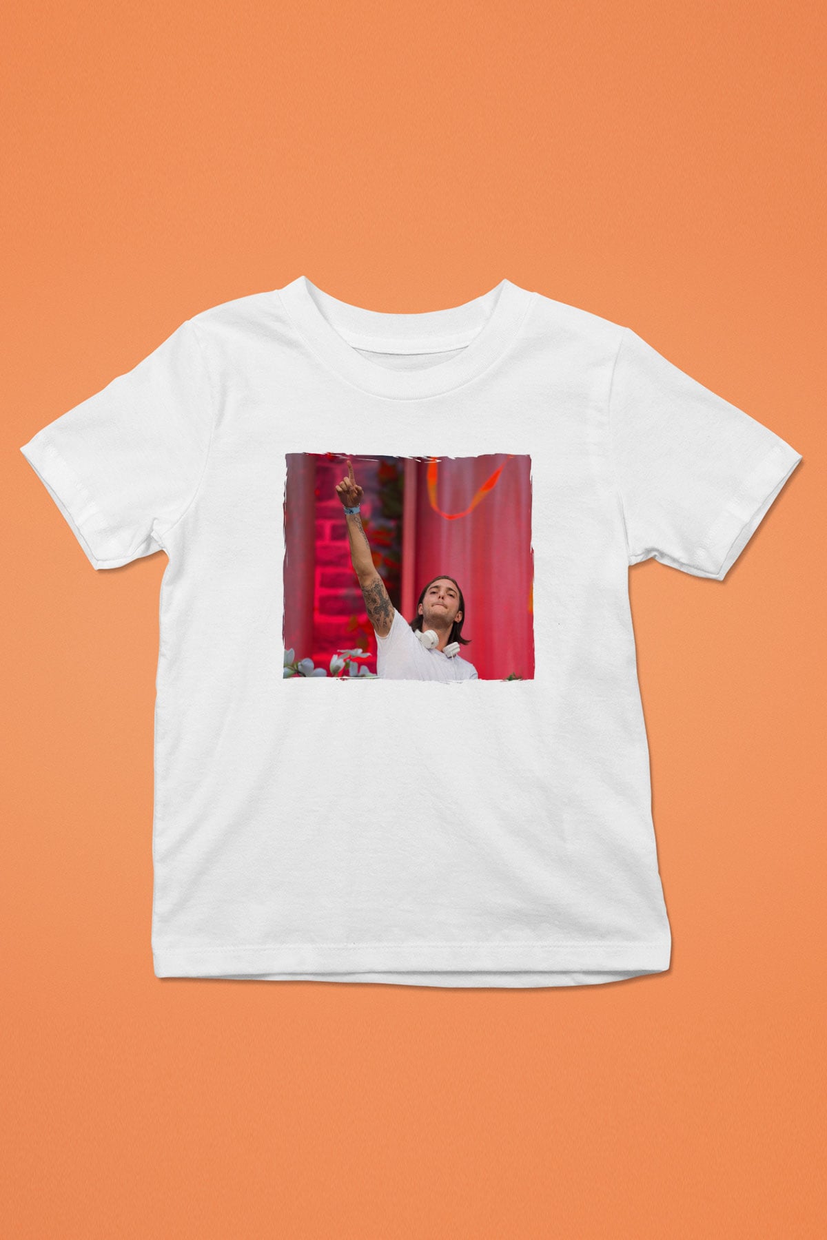 Alesso Beyaz Unisex Çocuk Tişört