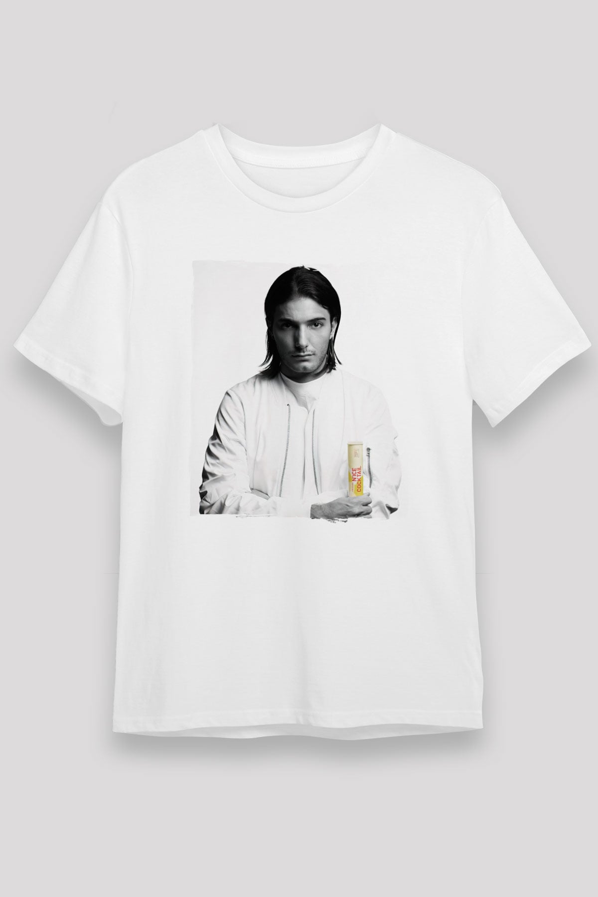 Alesso Beyaz Unisex Tişört T-Shirt - TişörtFabrikası
