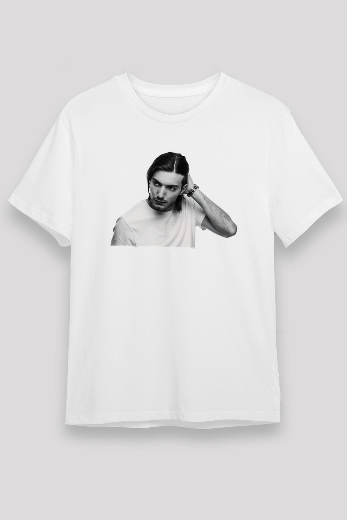 Alesso Beyaz Unisex Tişört T-Shirt - TişörtFabrikası