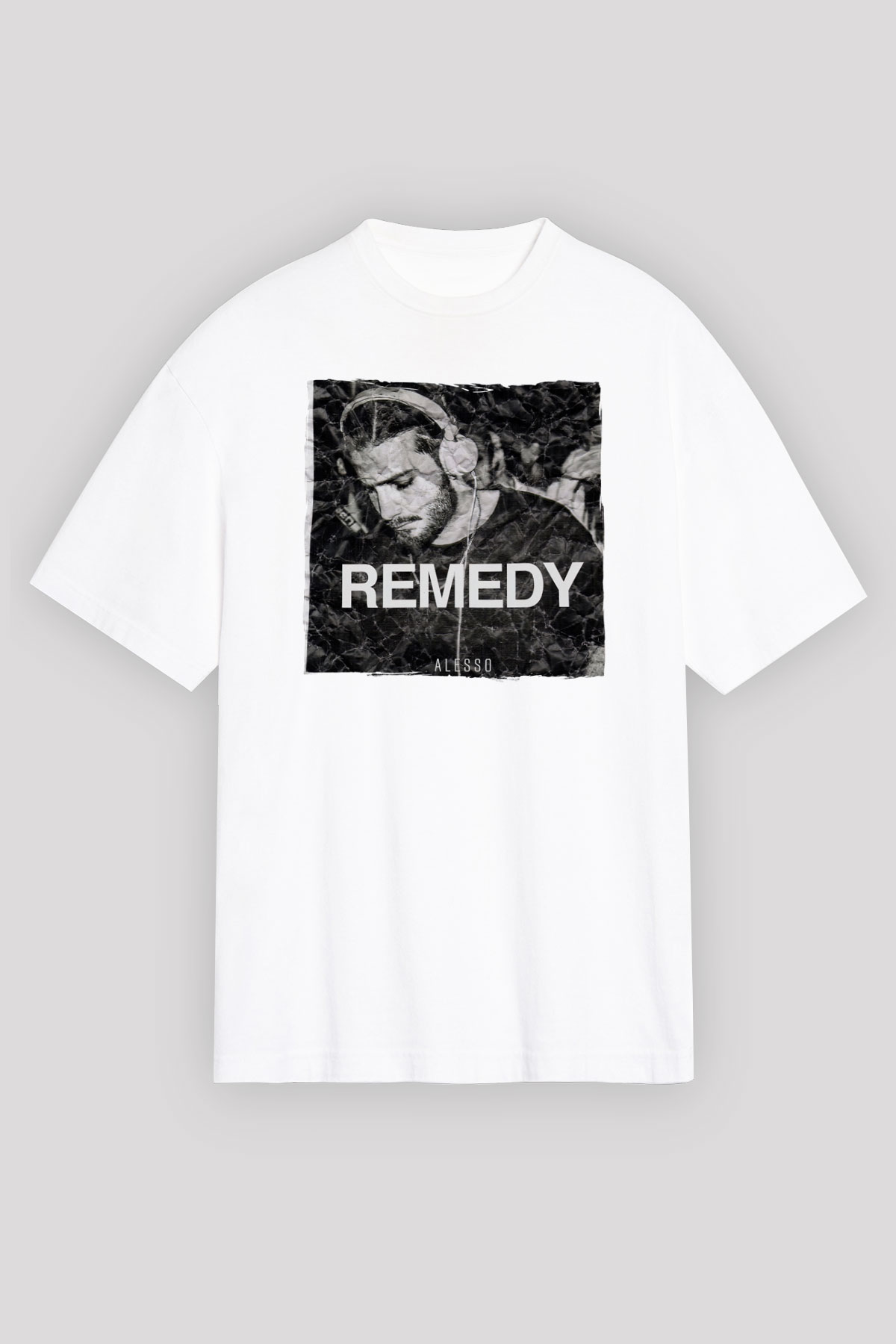 Alesso Beyaz Unisex Tişört T-Shirt - TişörtFabrikası