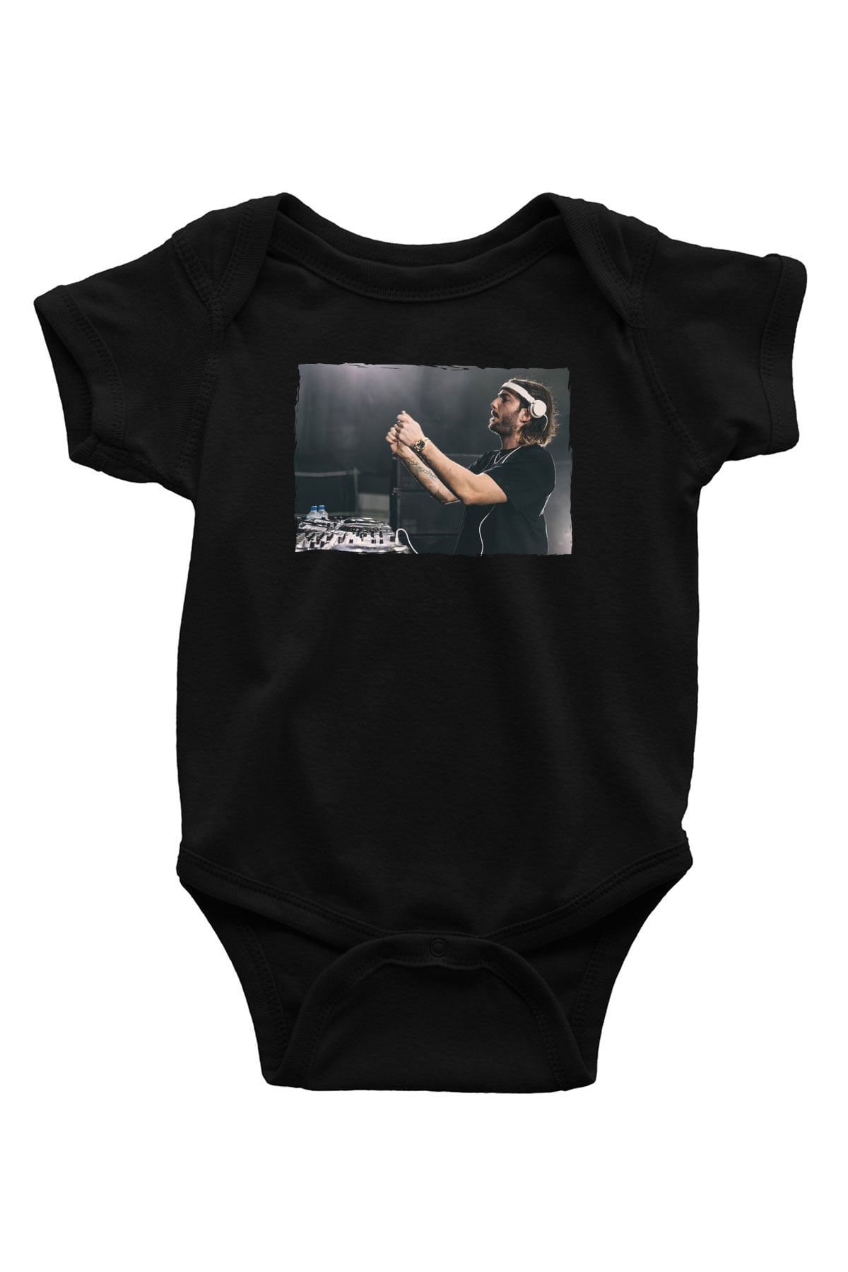Alesso Siyah Bebek Body - Zıbın