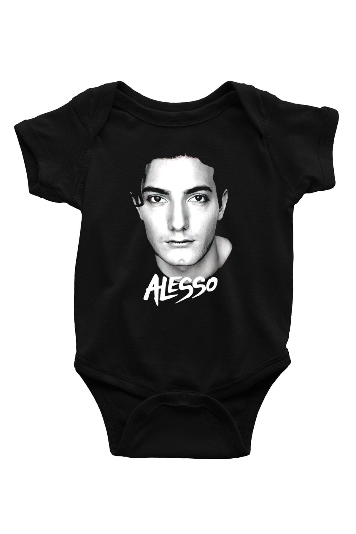 Alesso Siyah Bebek Body - Zıbın