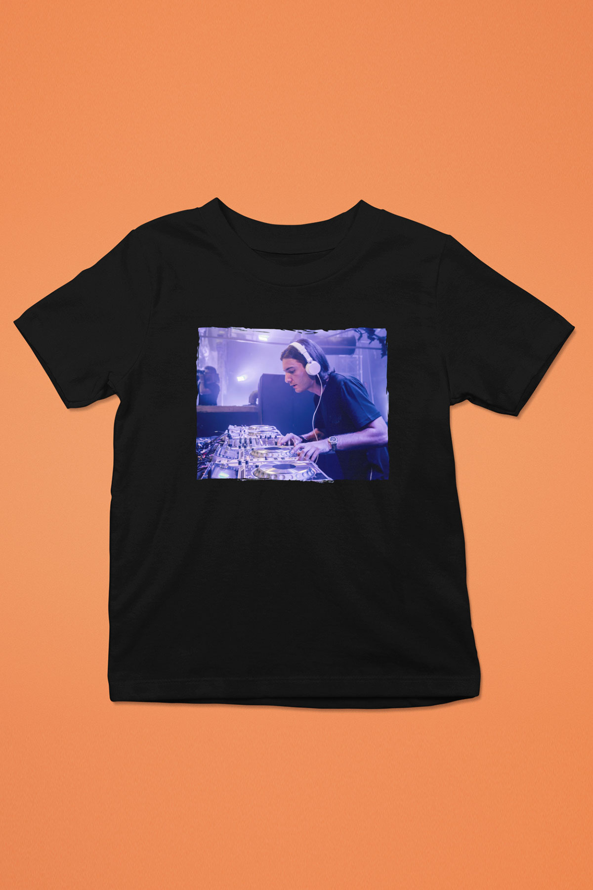 Alesso Siyah Unisex Çocuk Tişört
