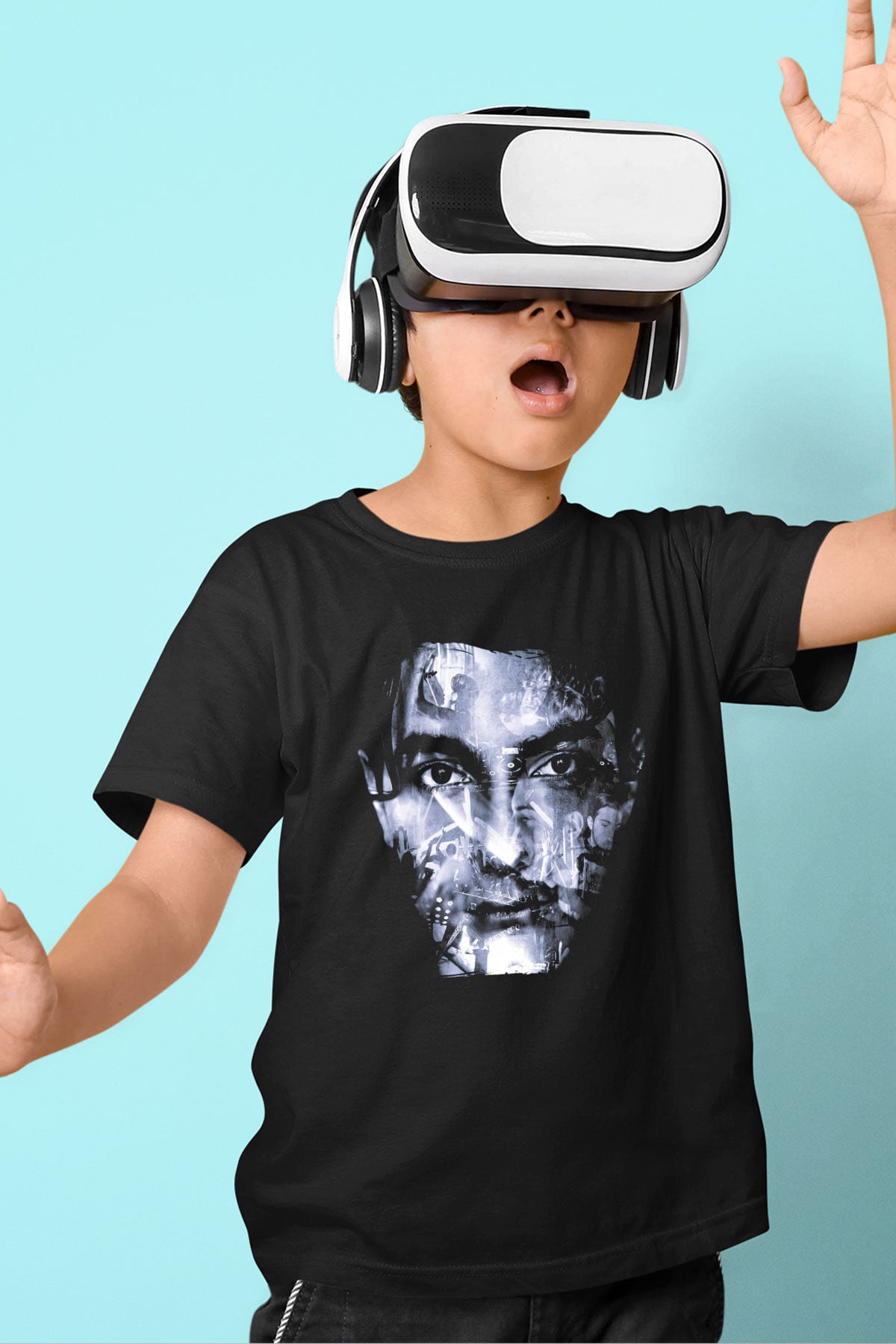 Alesso Siyah Unisex Çocuk Tişört