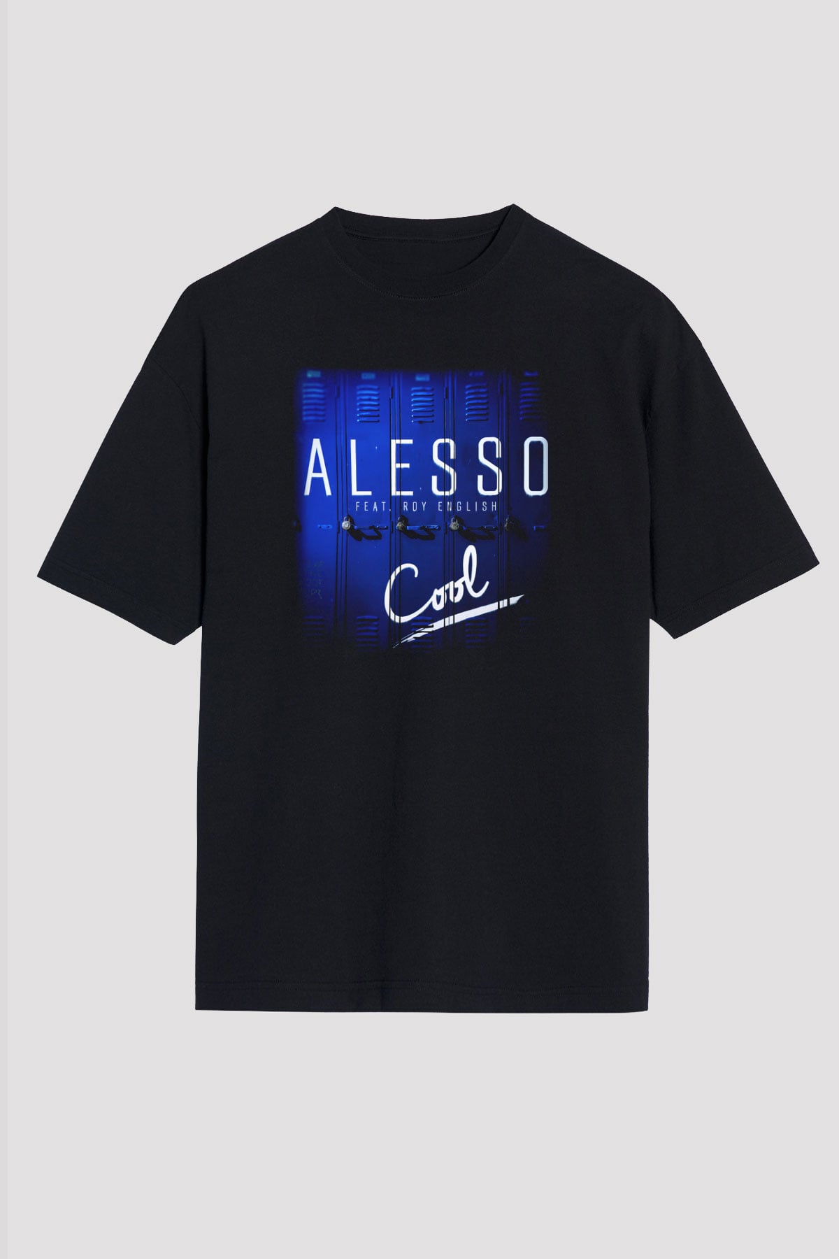 Alesso Siyah Unisex Oversize Tişört T-Shirt