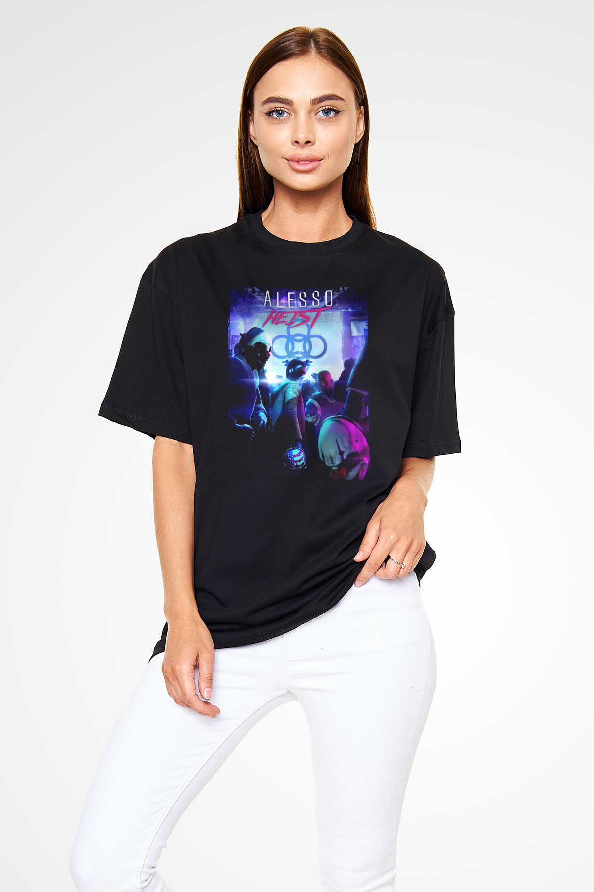 Alesso Siyah Unisex Tişört T-Shirt - TişörtFabrikası