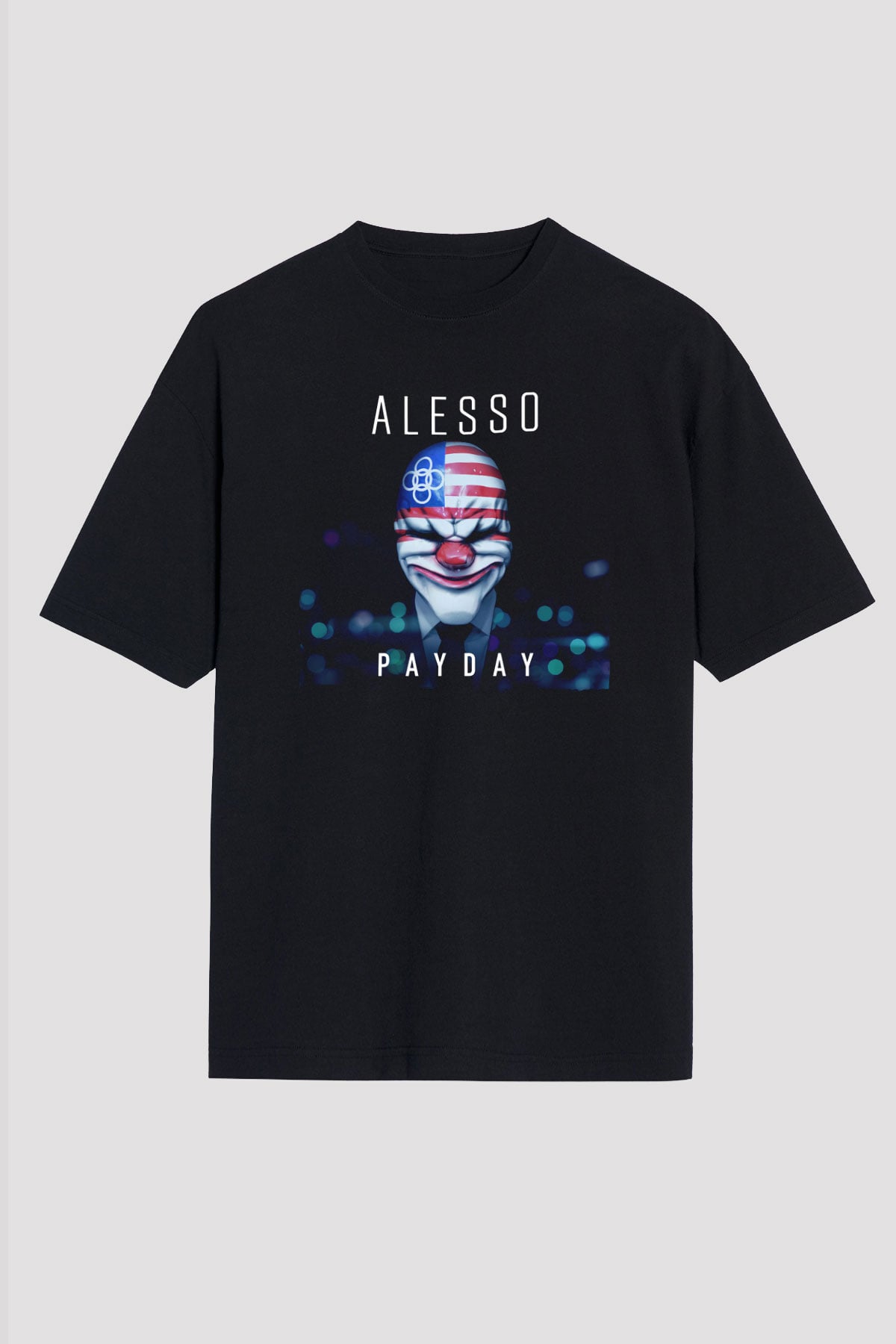 Alesso Siyah Unisex Tişört T-Shirt - TişörtFabrikası