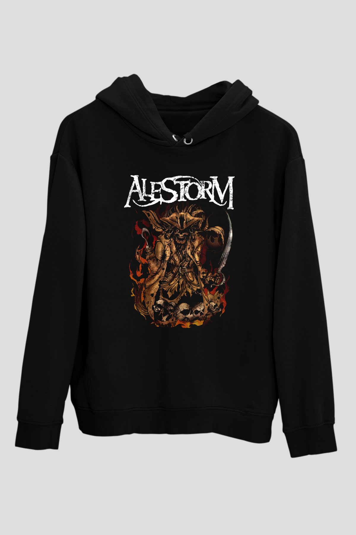 Alestorm Siyah Unisex Hoodie