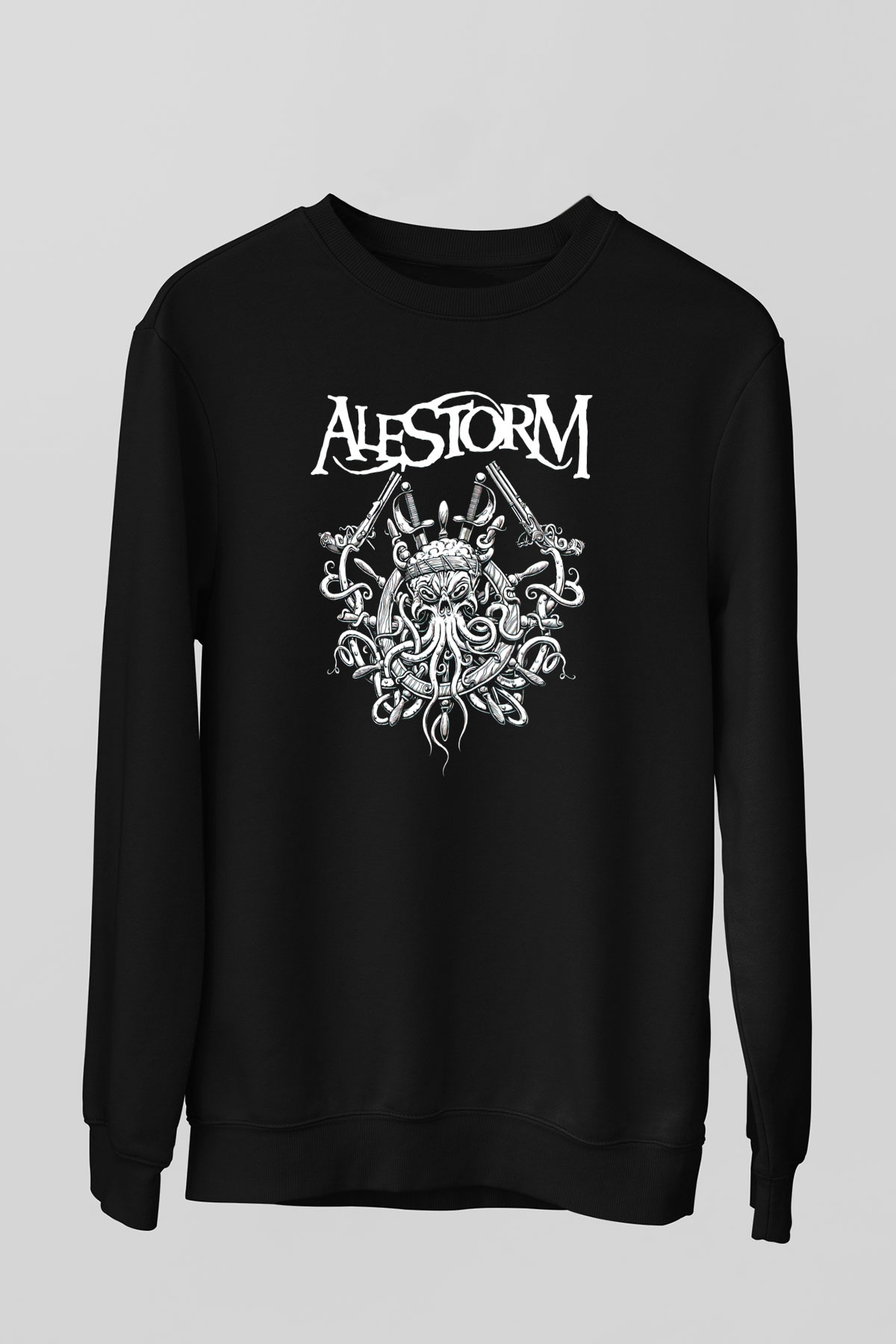 Alestorm Siyah Unisex Sweatshirt