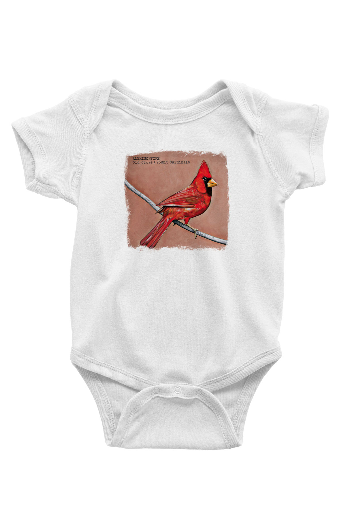 Alexisonfire Baskılı Unisex Beyaz Bebek Body - Zıbın