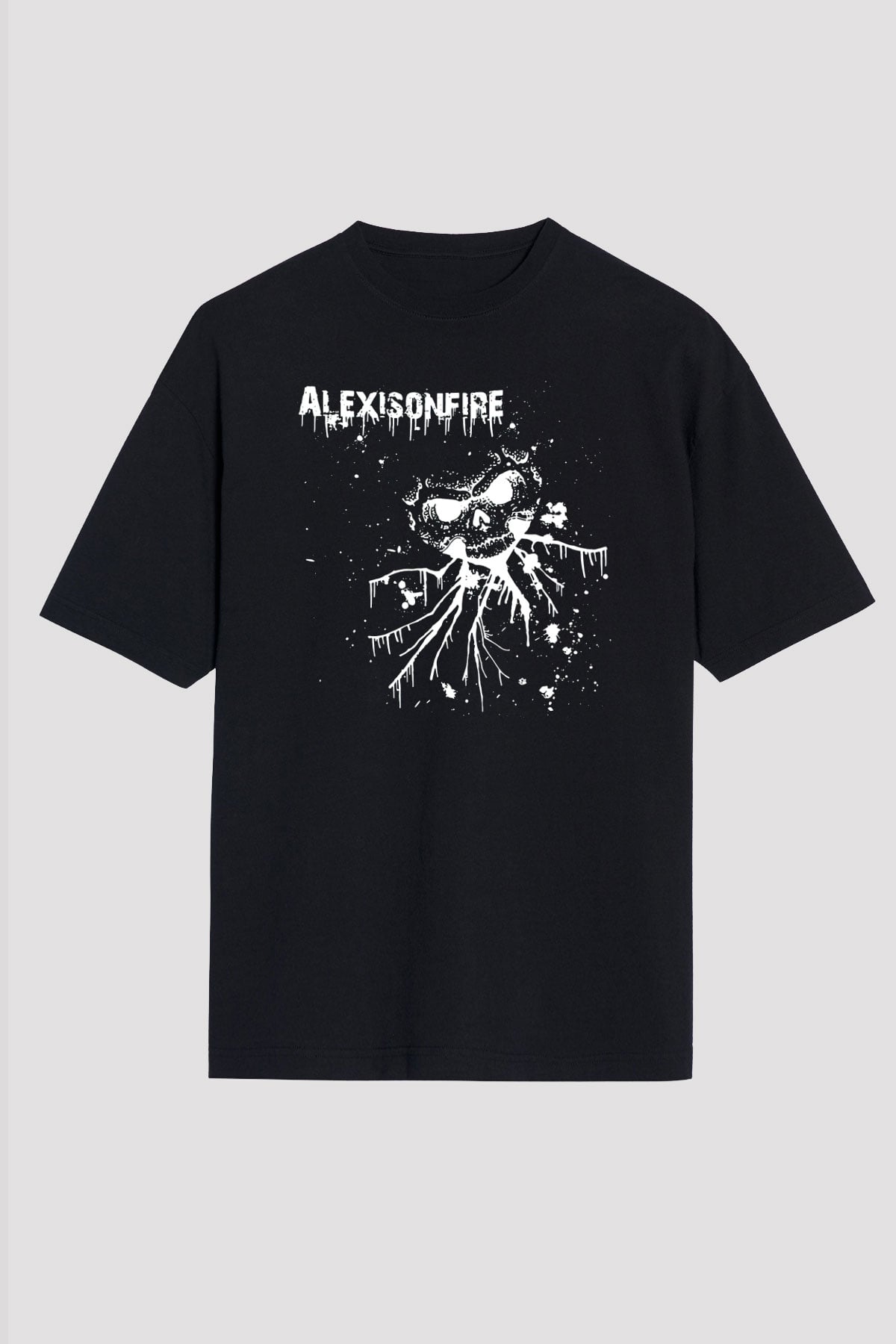 Alexisonfire Siyah Unisex Oversize Tişört T-Shirt