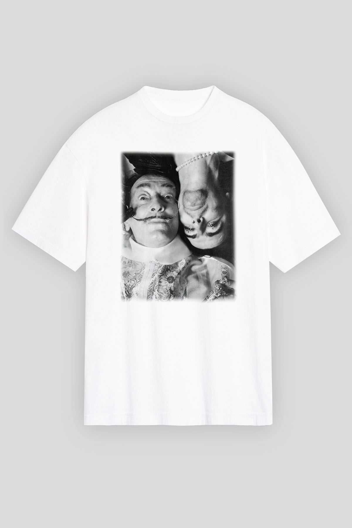 Alice Cooper Beyaz Unisex Oversize Tişört T-Shirt