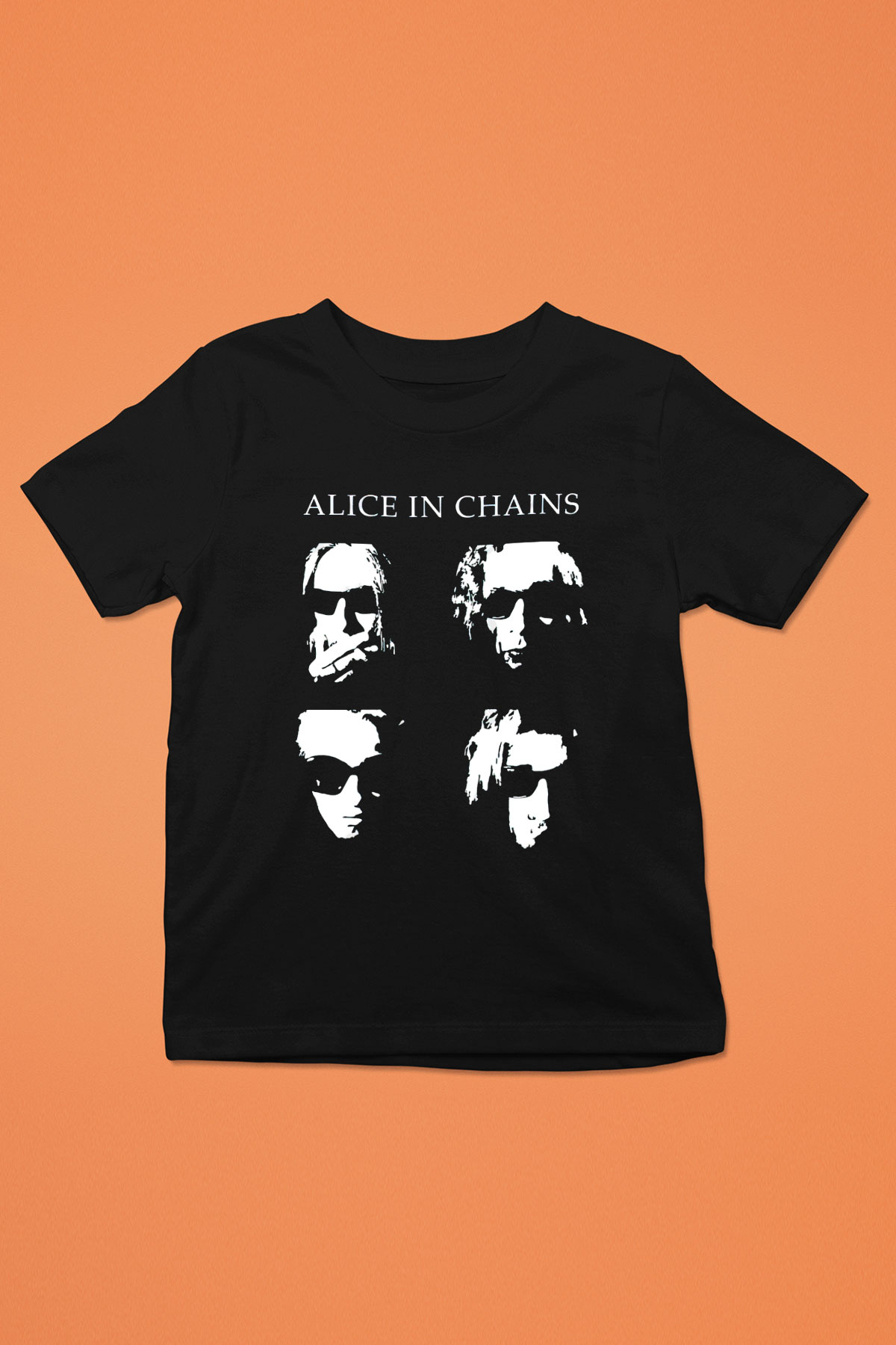 Alice in Chains Siyah Unisex Çocuk Tişört