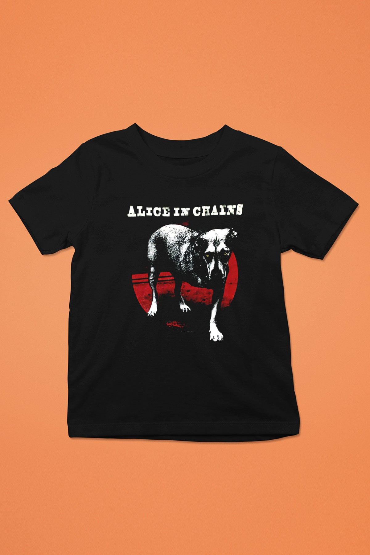 Alice in Chains Siyah Unisex Çocuk Tişört
