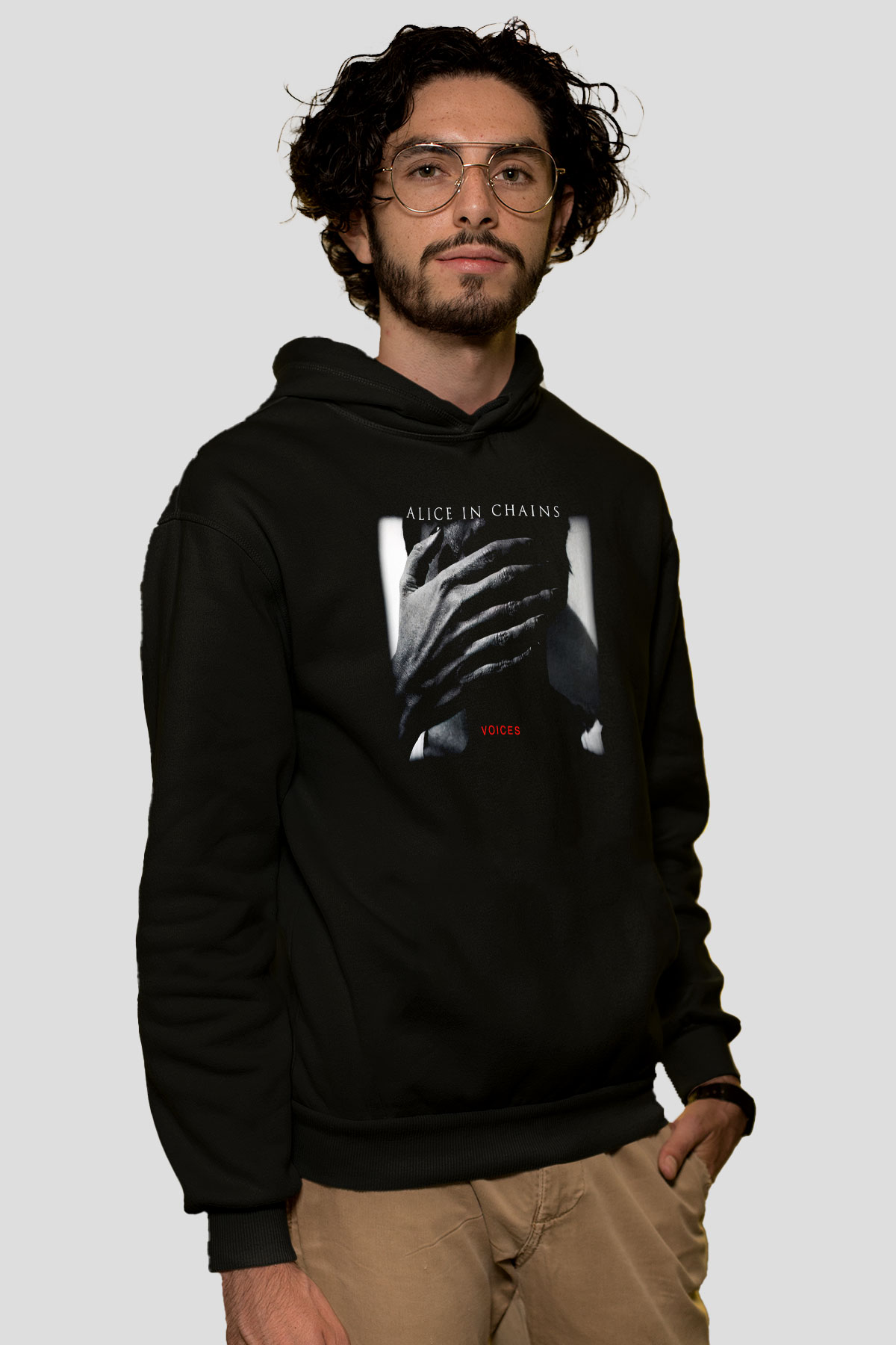 Alice in Chains Siyah Unisex Hoodie
