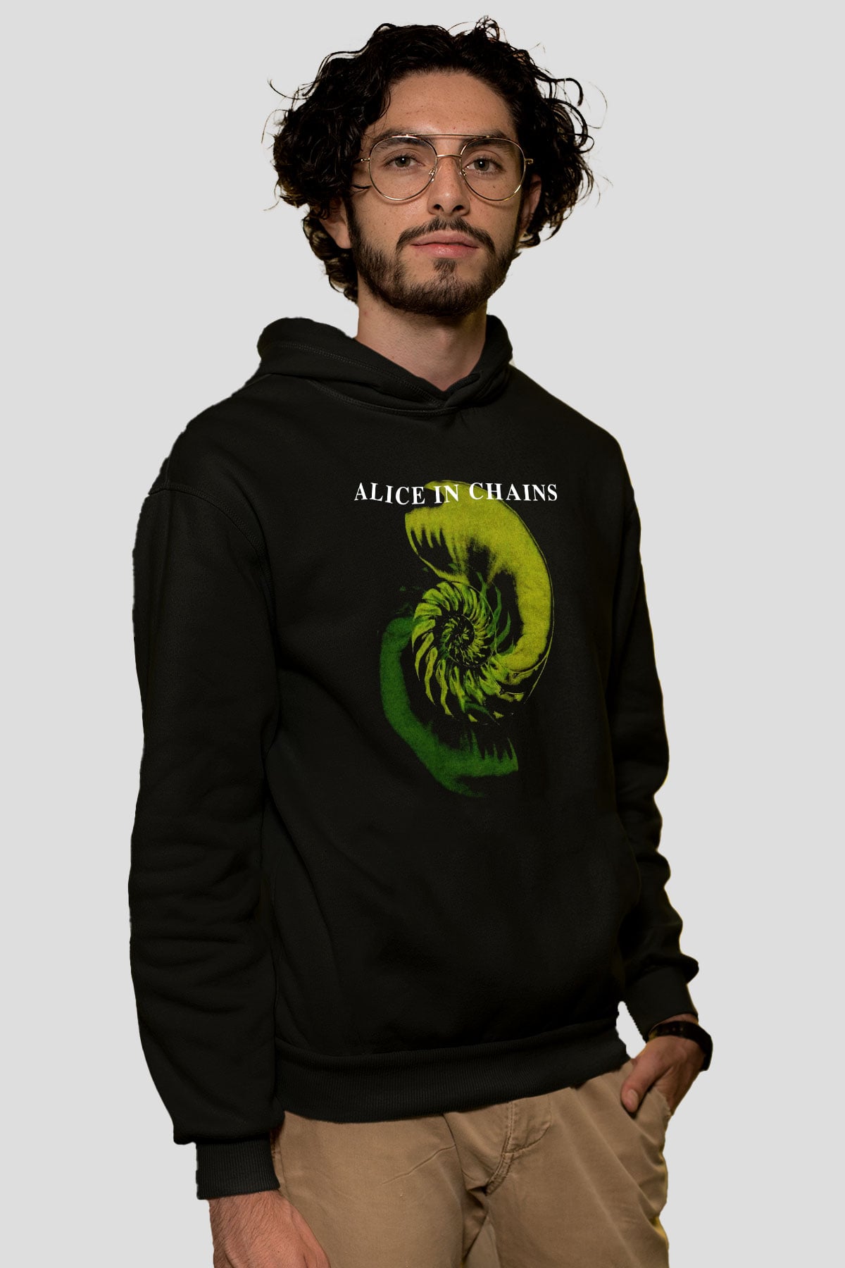 Alice in Chains Siyah Unisex Hoodie