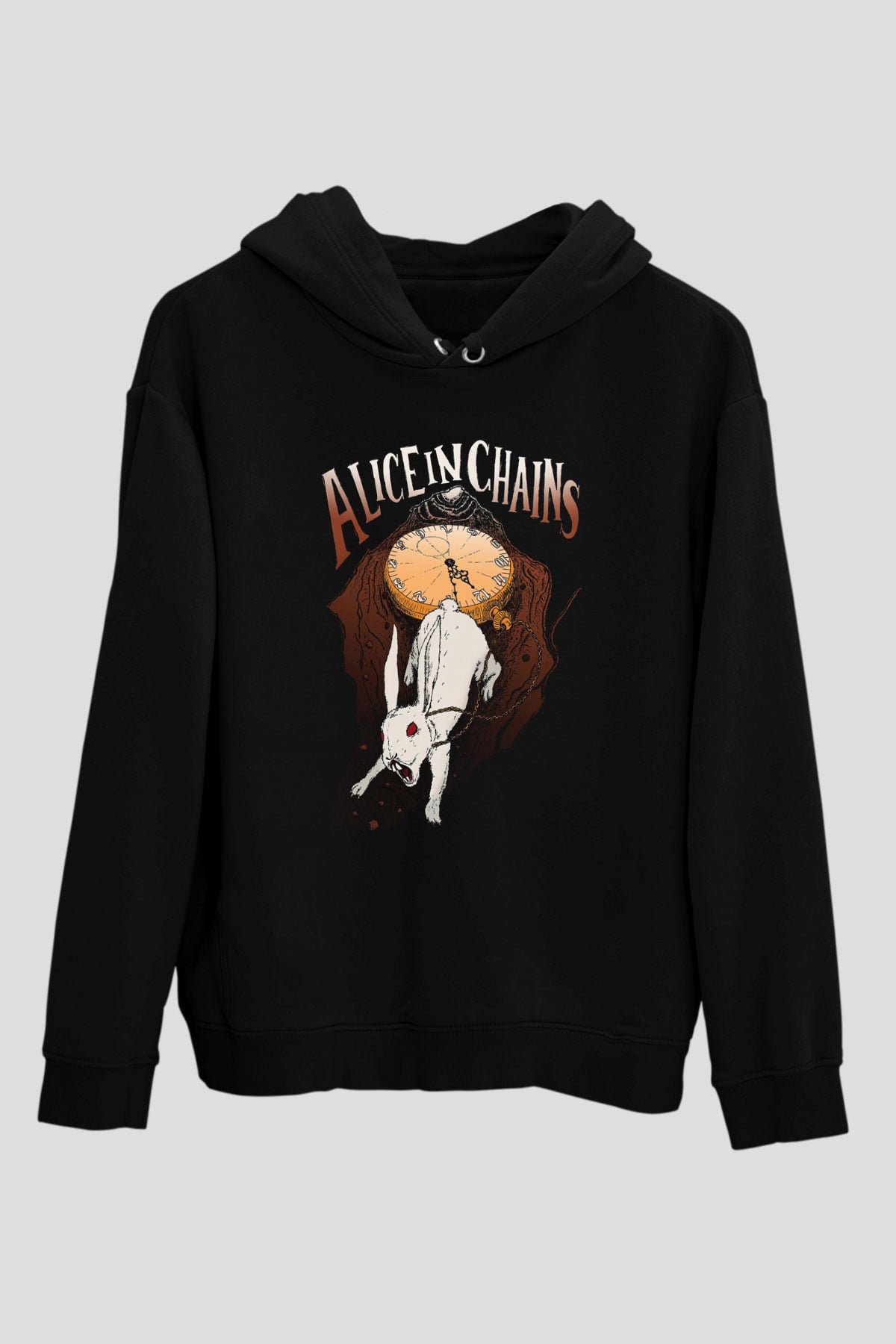 Alice in Chains Siyah Unisex Hoodie