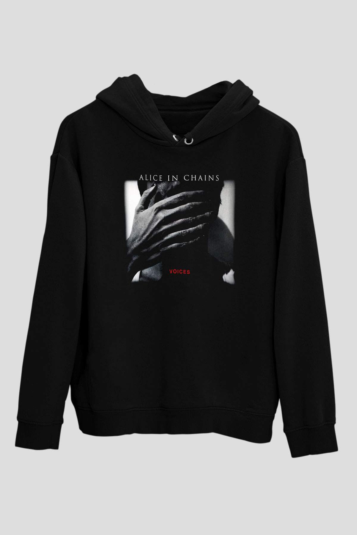 Alice in Chains Siyah Unisex Hoodie