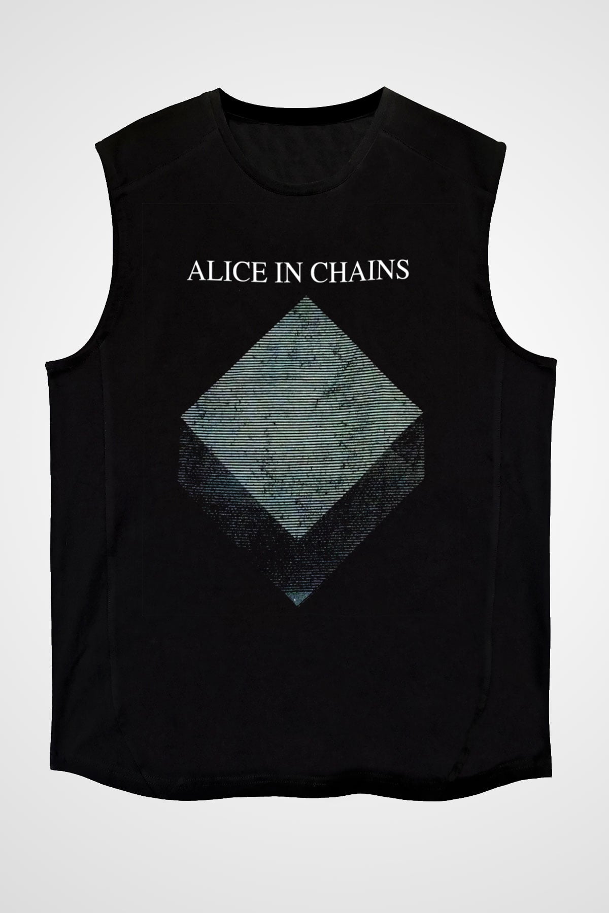 Alice in Chains Siyah Unisex Kolsuz Tişört