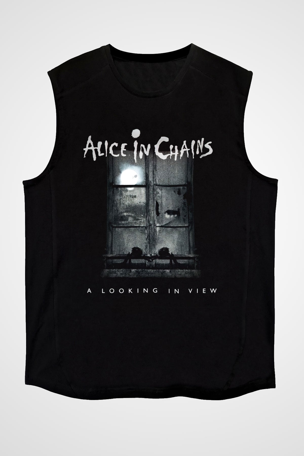 Alice in Chains Siyah Unisex Kolsuz Tişört
