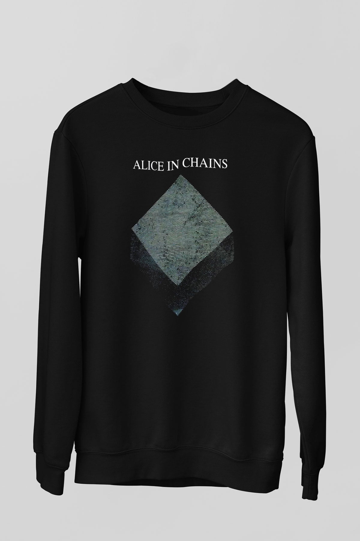 Alice in Chains Siyah Unisex Sweatshirt