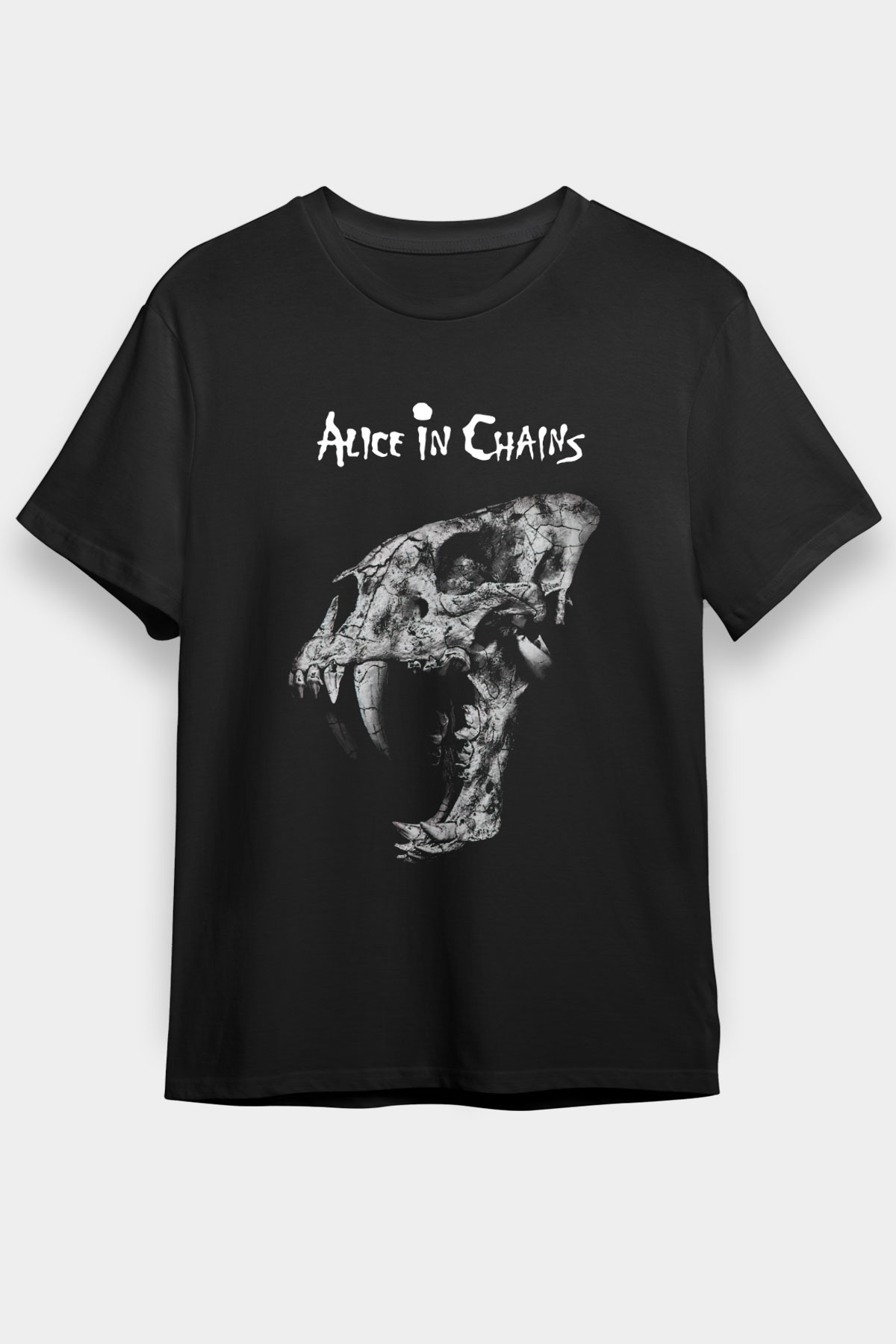 Alice in Chains Siyah Unisex Tişört T-Shirt - TişörtFabrikası