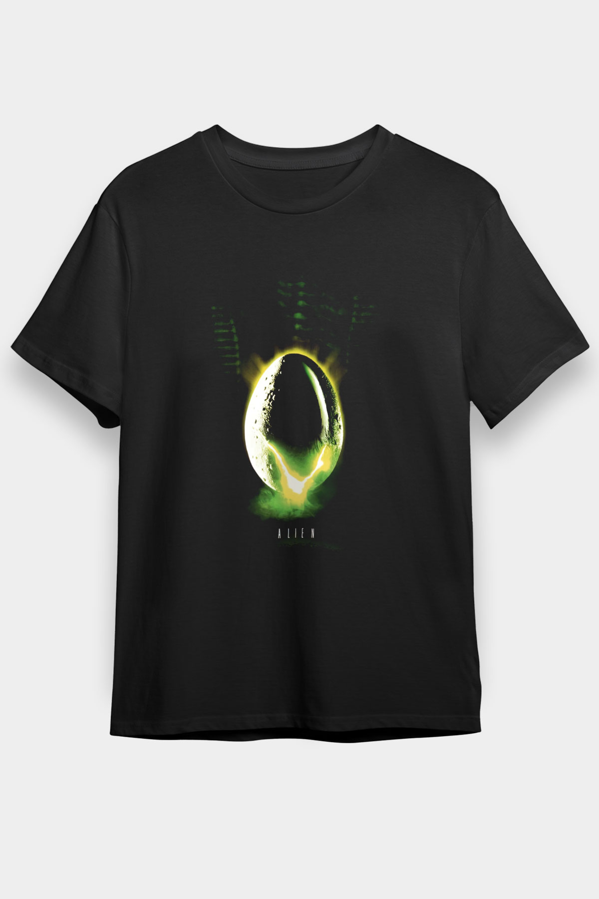 Alien Siyah Unisex Tişört