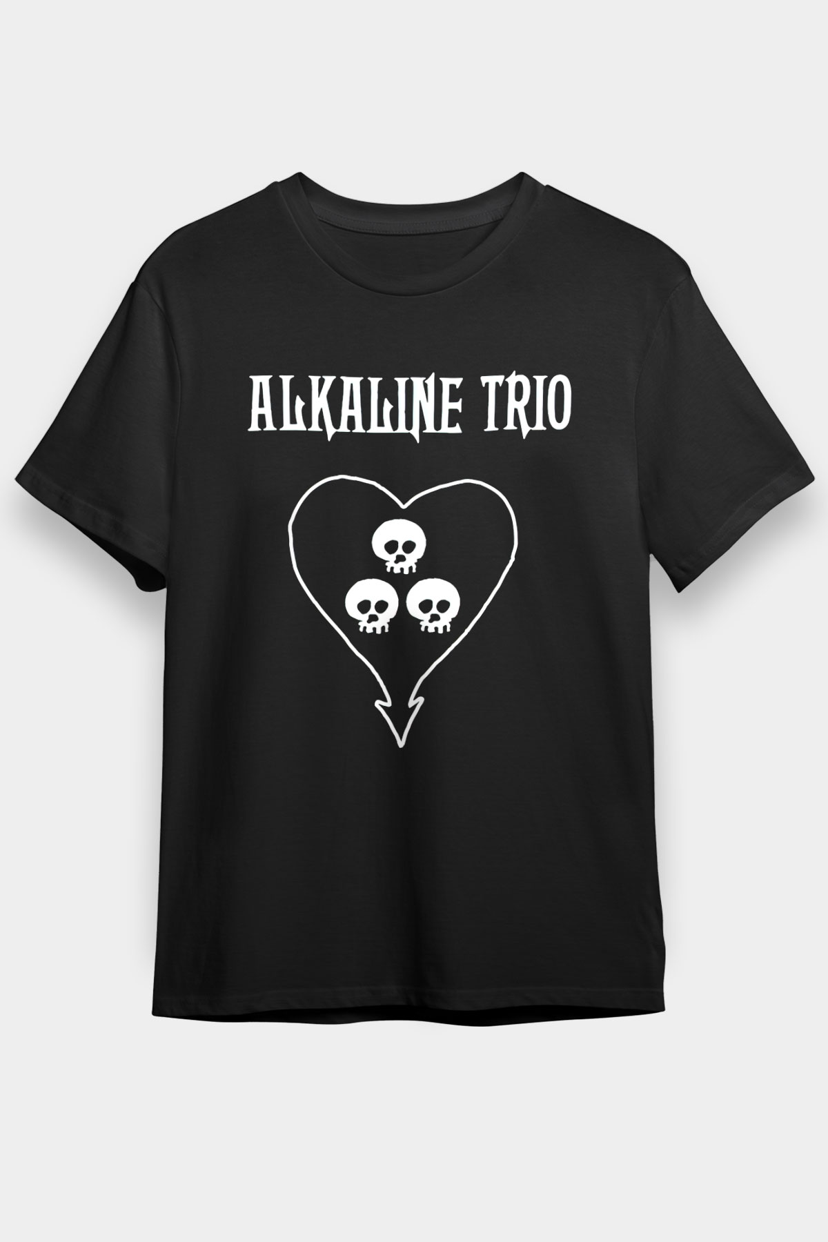Alkaline Trio Siyah Unisex Tişört T-Shirt - TişörtFabrikası