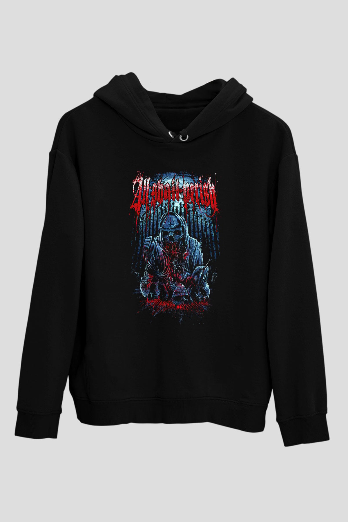 All Shall Perish Siyah Unisex Hoodie