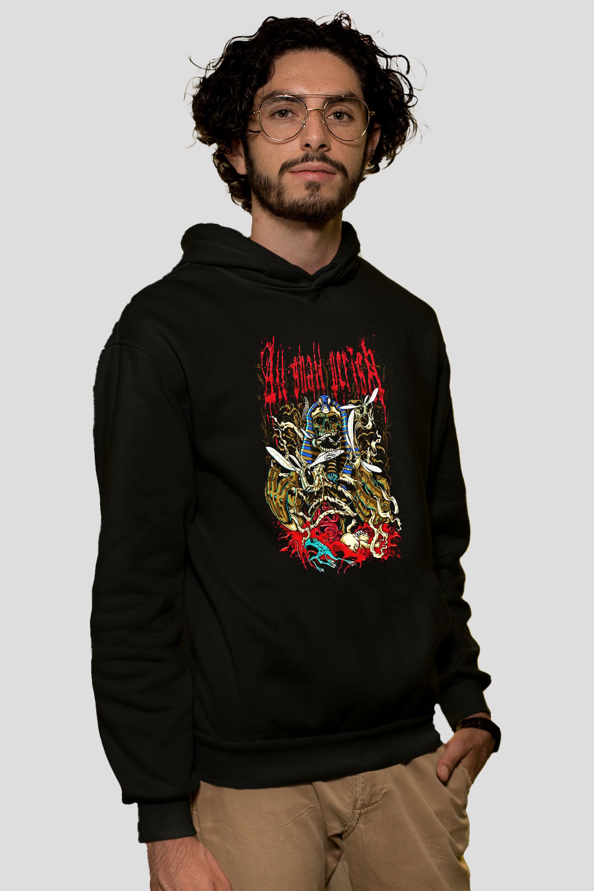 All Shall Perish Siyah Unisex Hoodie