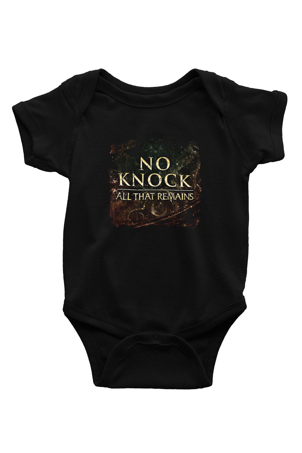 All That Remains Baskılı Unisex Siyah Bebek Body - Zıbın