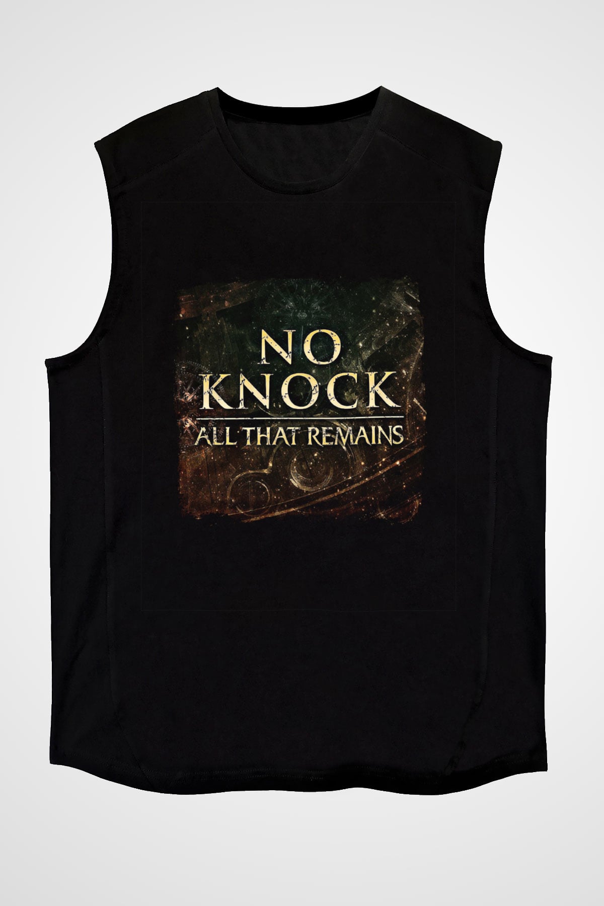 All That Remains Baskılı Unisex Siyah Kolsuz Tişört